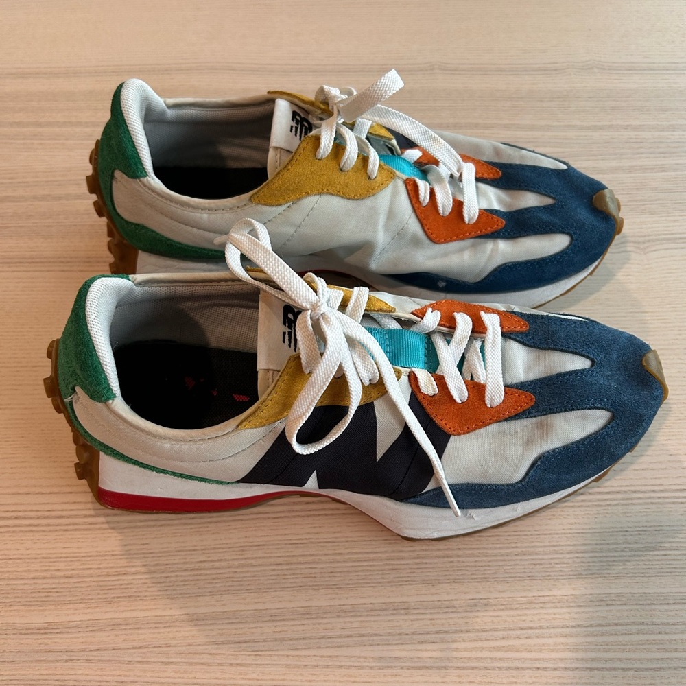 New Balance 327 Multi-Color Retro Runner Sneakers - Men